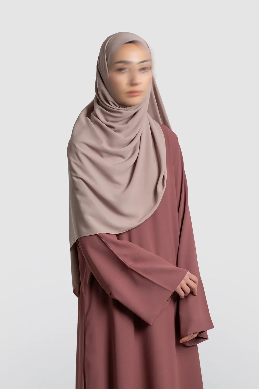 Sofya Krep Dökümlü Tunik Rose 8