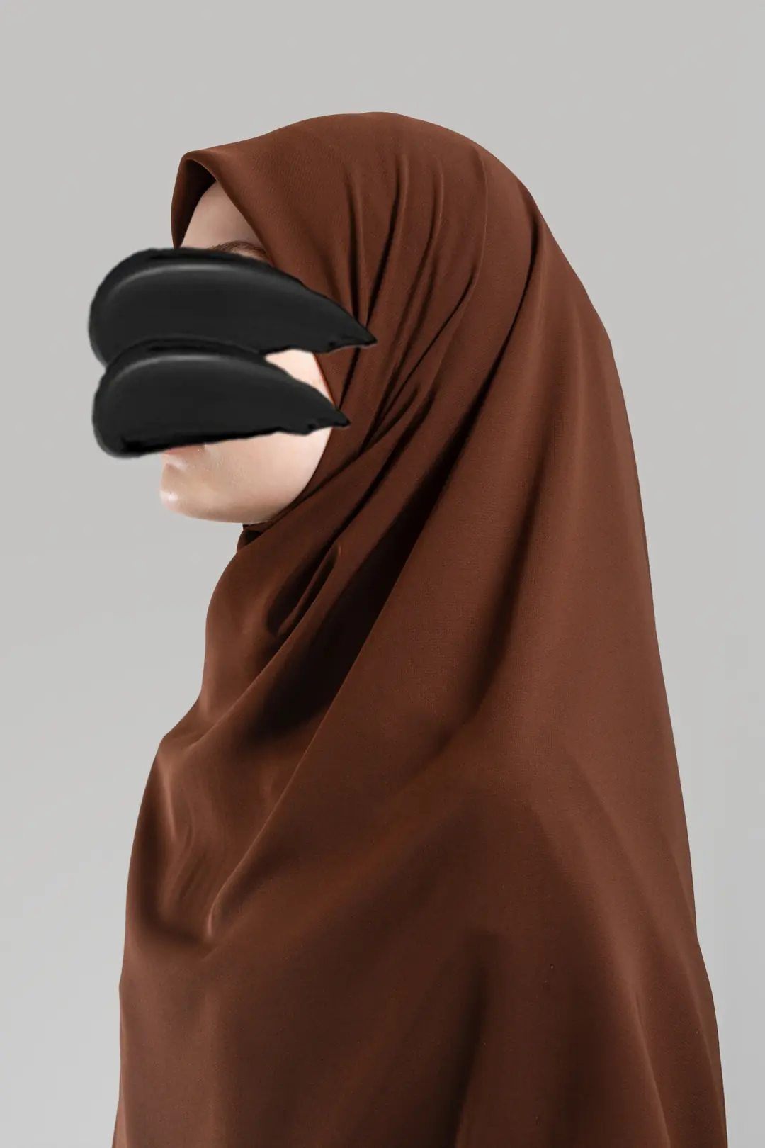 Medina Silk Scarf, Light Brown 4