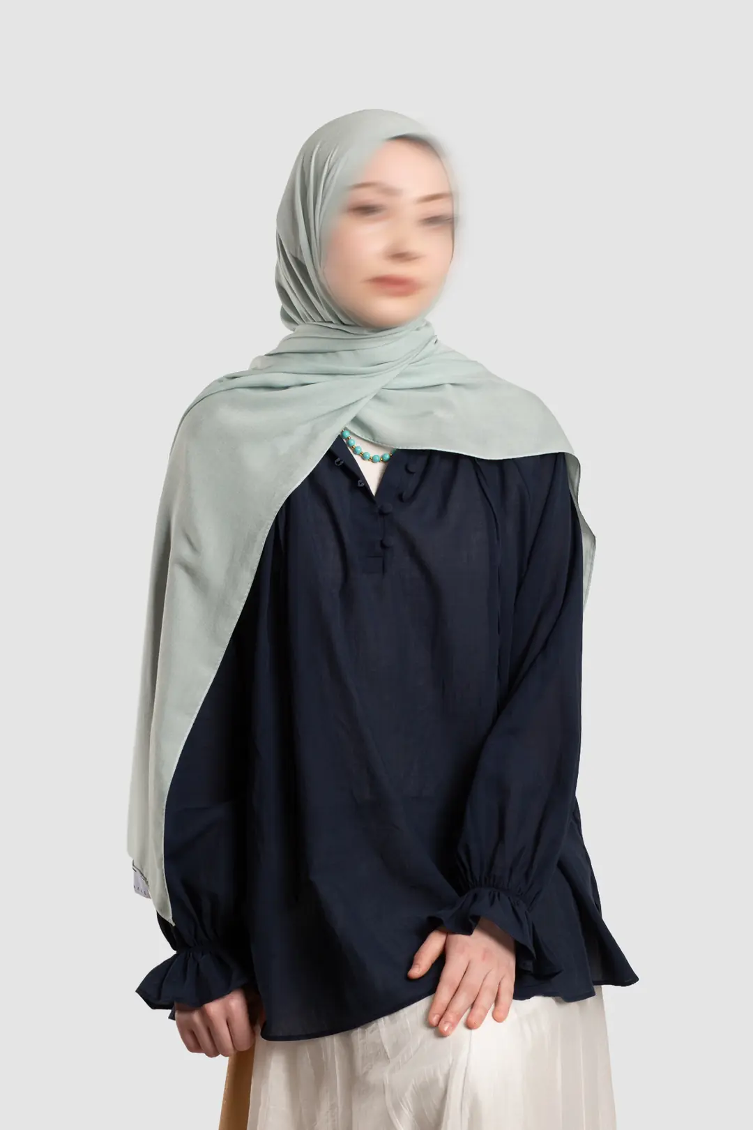 Soft Viskon Şal Nane Şekeri 5