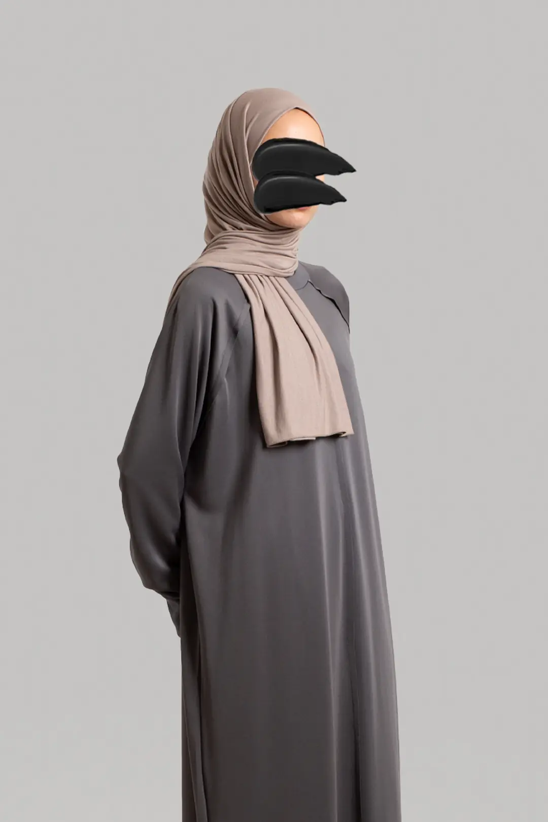 Modal Sports Dress, Smoke Grey