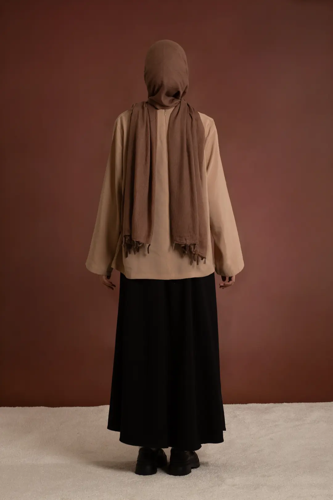 Modal Blouse Mink 6