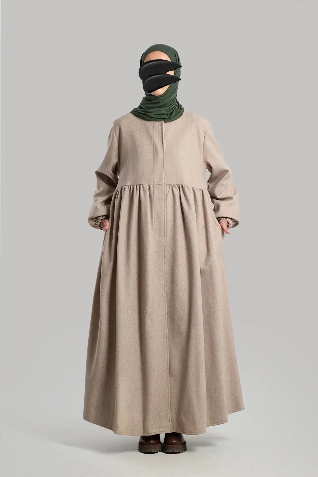 Hijab Kaşe Kaban Taş 5
