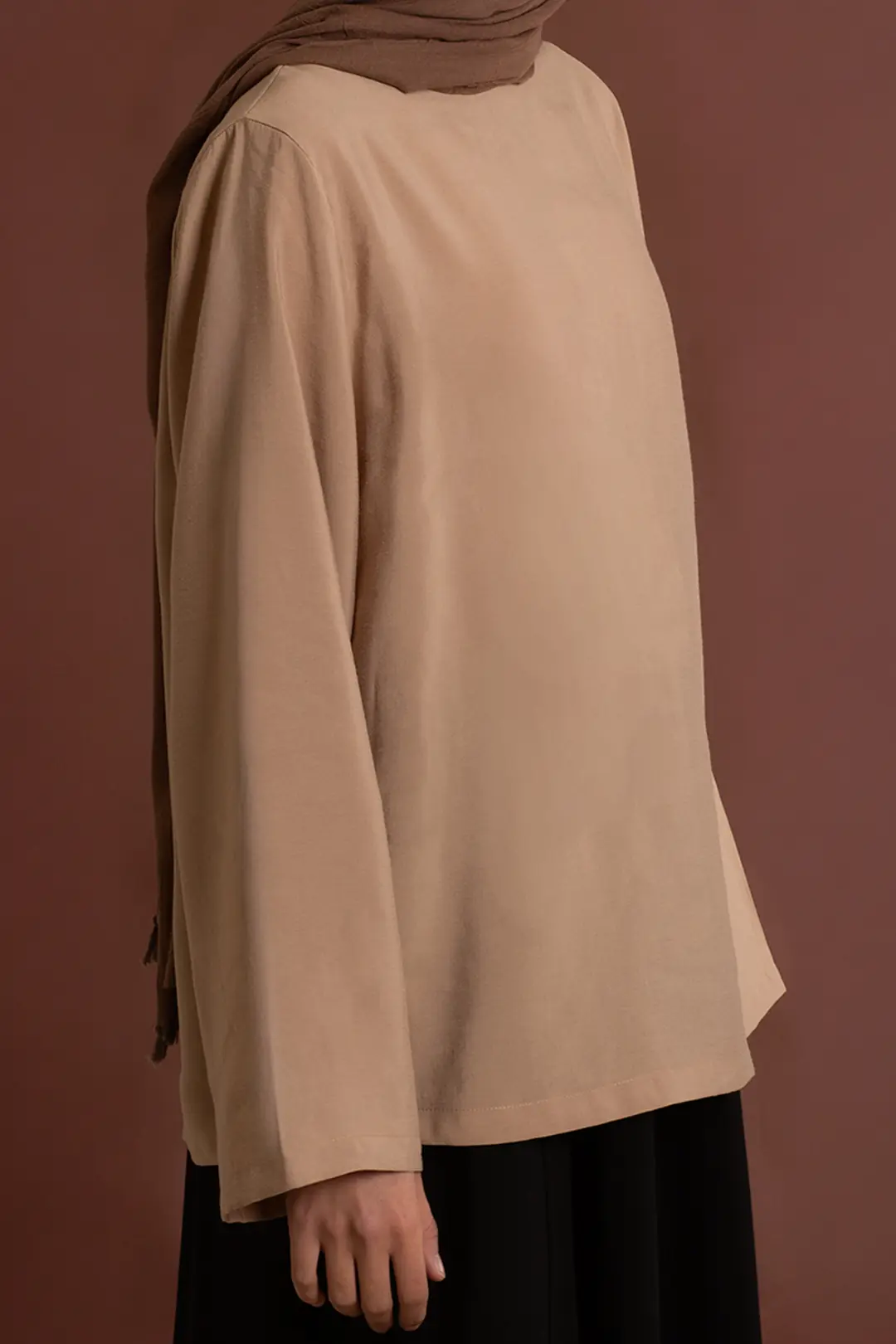 Modal Blouse Mink 4