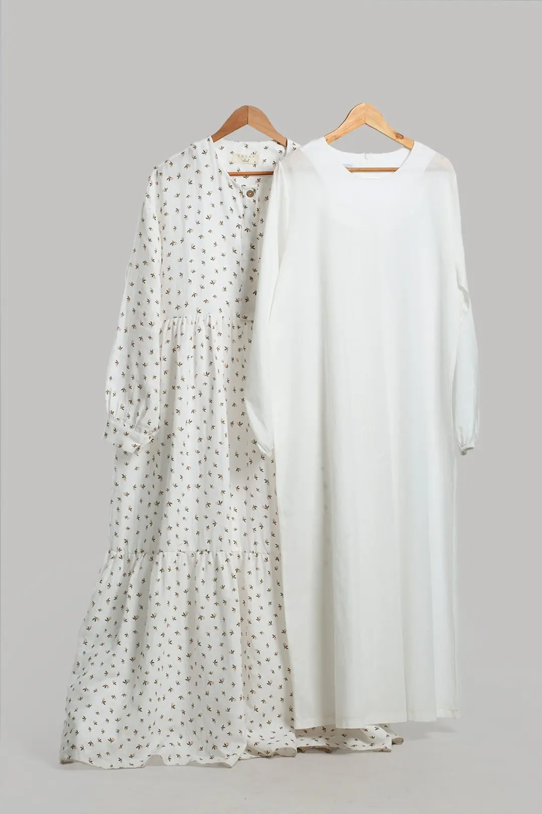 Çiçekli Müslin Elbise - EMX-00089 8