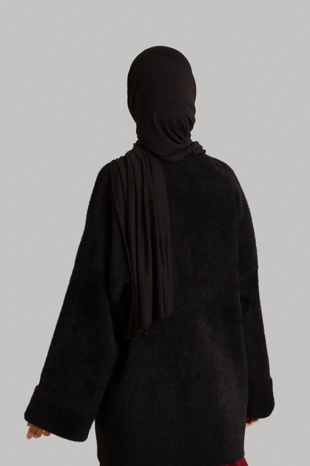 Triko Bağlamalı Hırka Siyah 10