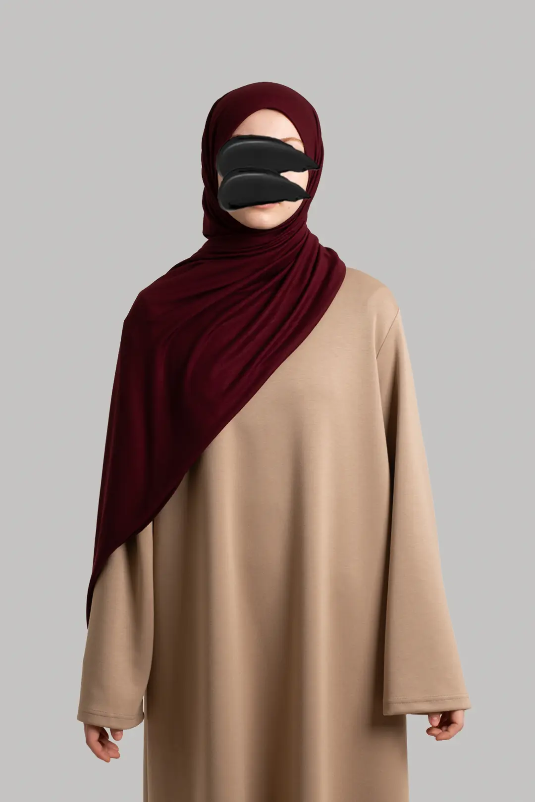Penye Soft Şal Bordo