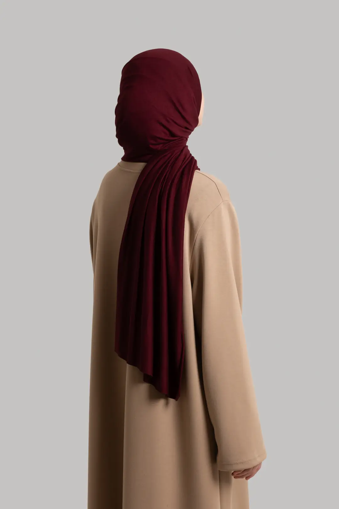 Penye Soft Şal Bordo 4