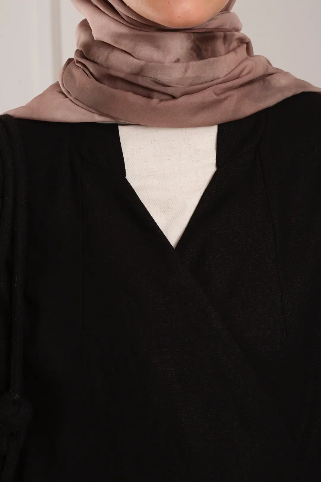 Keten Anvelop Abaya Siyah 3