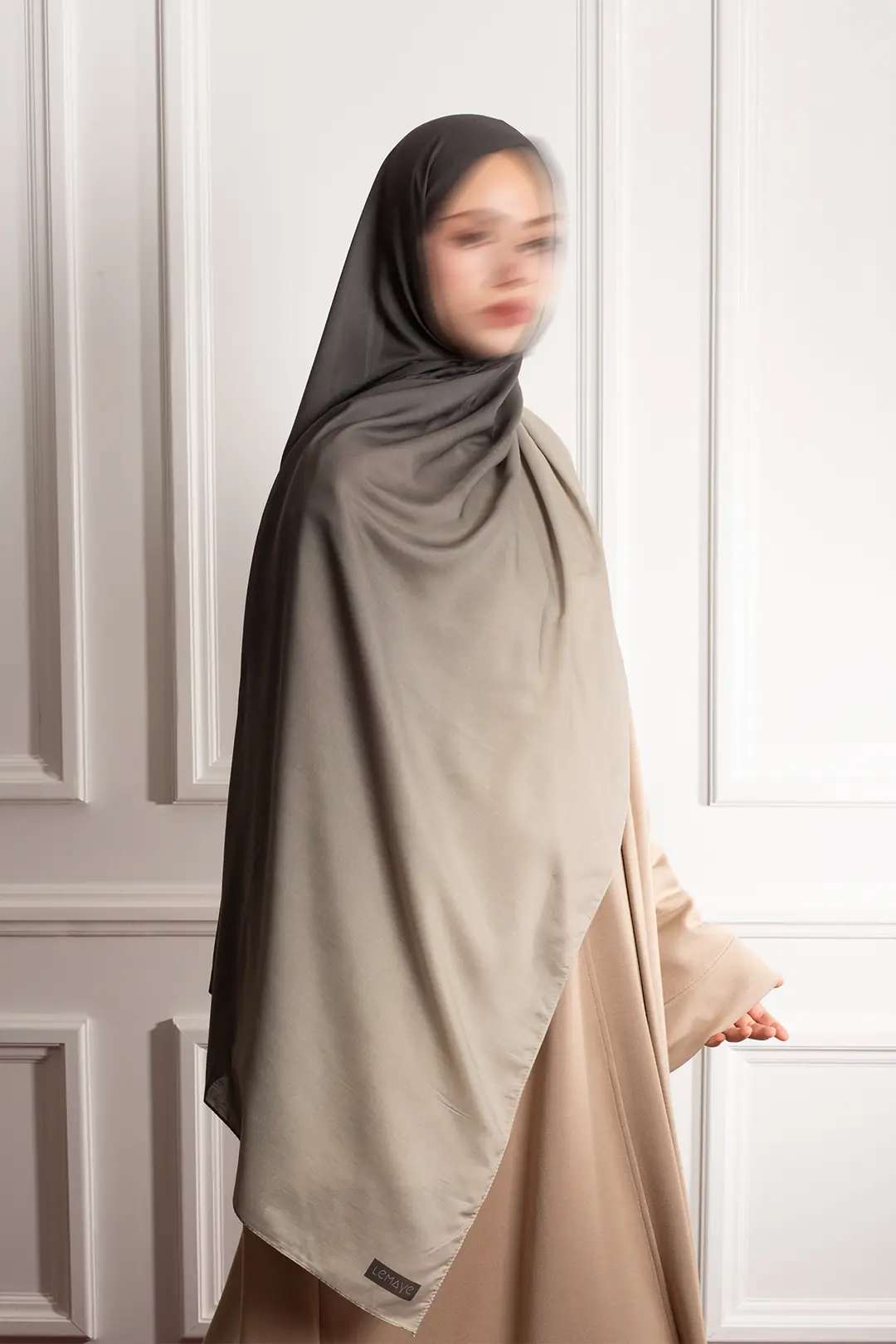 Degrade Soft Şal Haki 5
