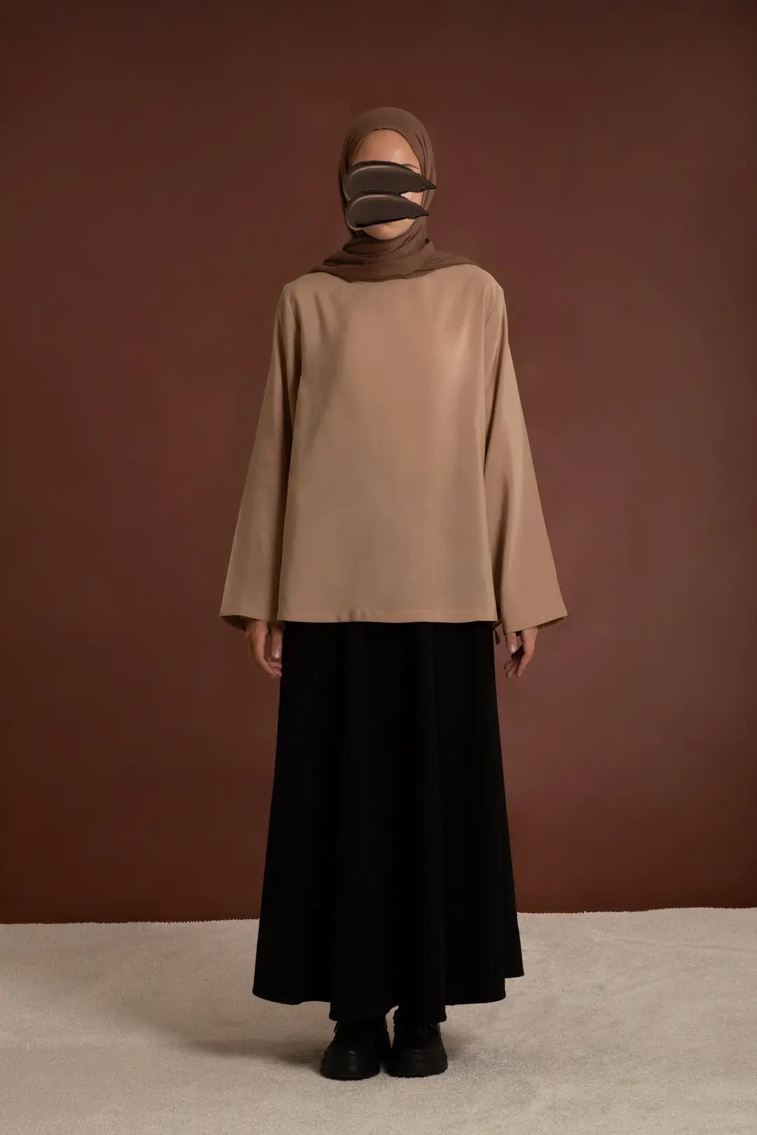 Modal Blouse Mink 5