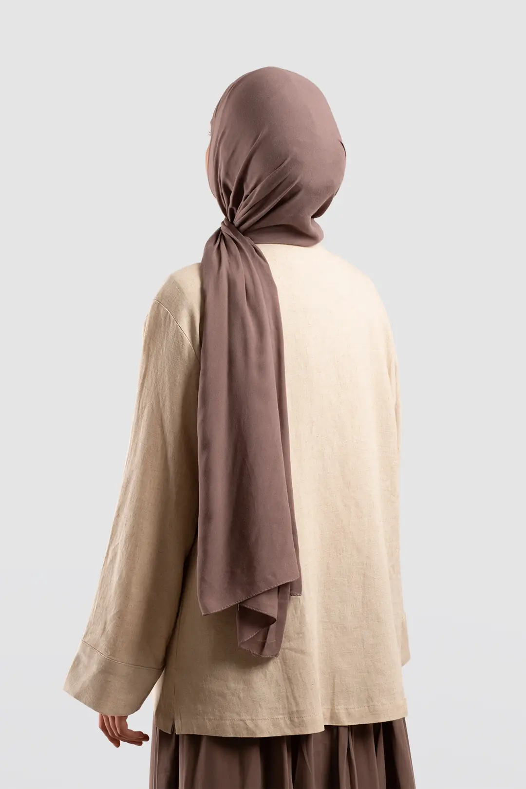 Birit Detaylı Kimono Ceket Taş 7