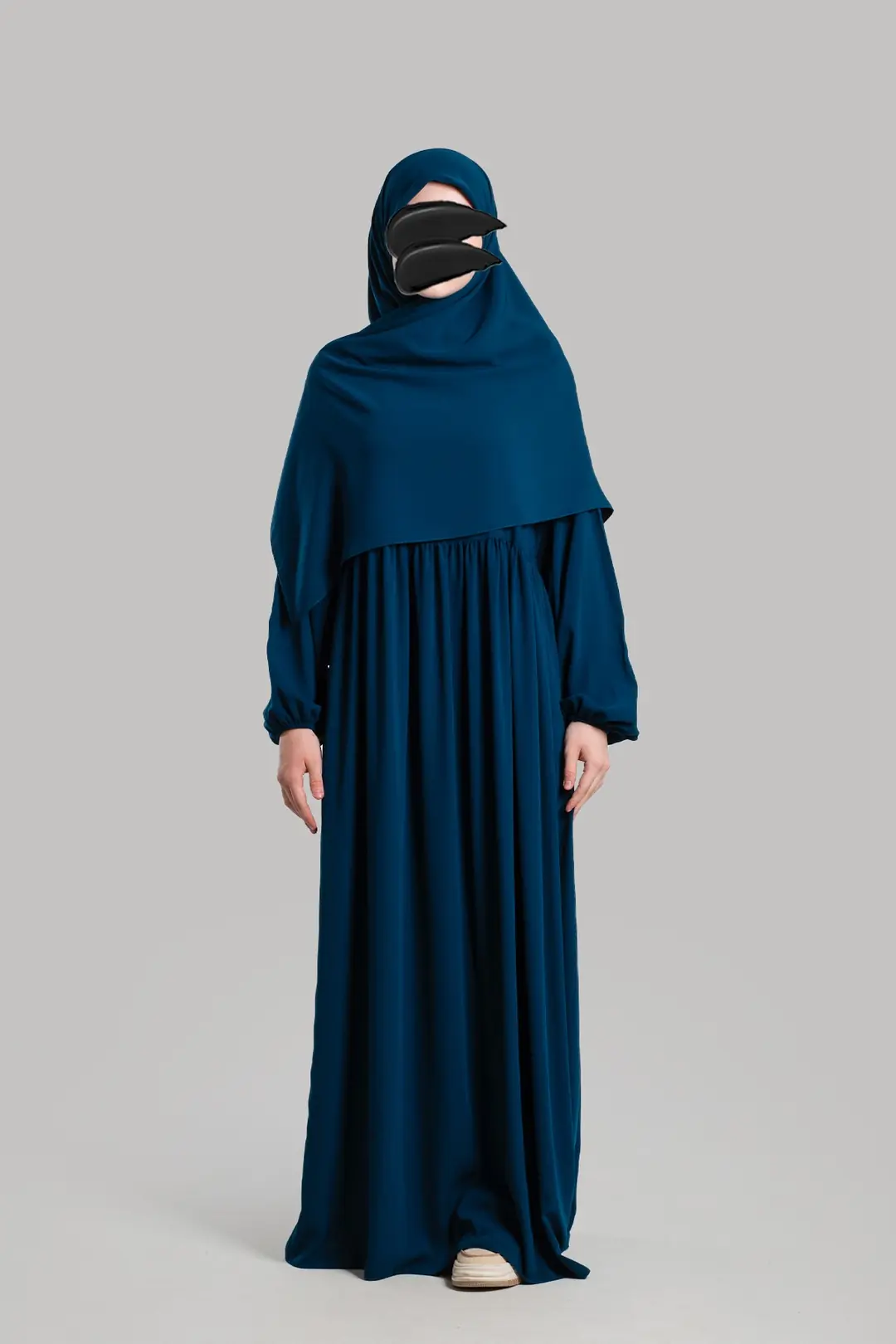 Rabia Dress - Navy Blue