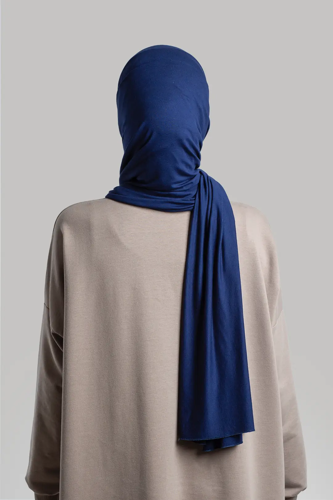 Penye Soft Şal Lacivert 4