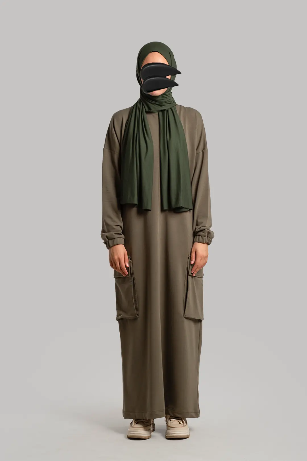 Cargo Pocket Sweatshirt Sage