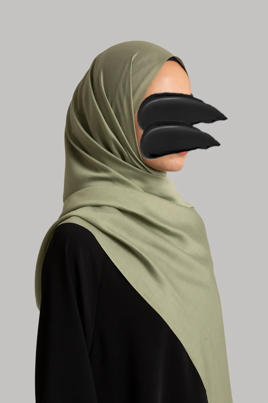 Paris Silk Shawl Mint 4