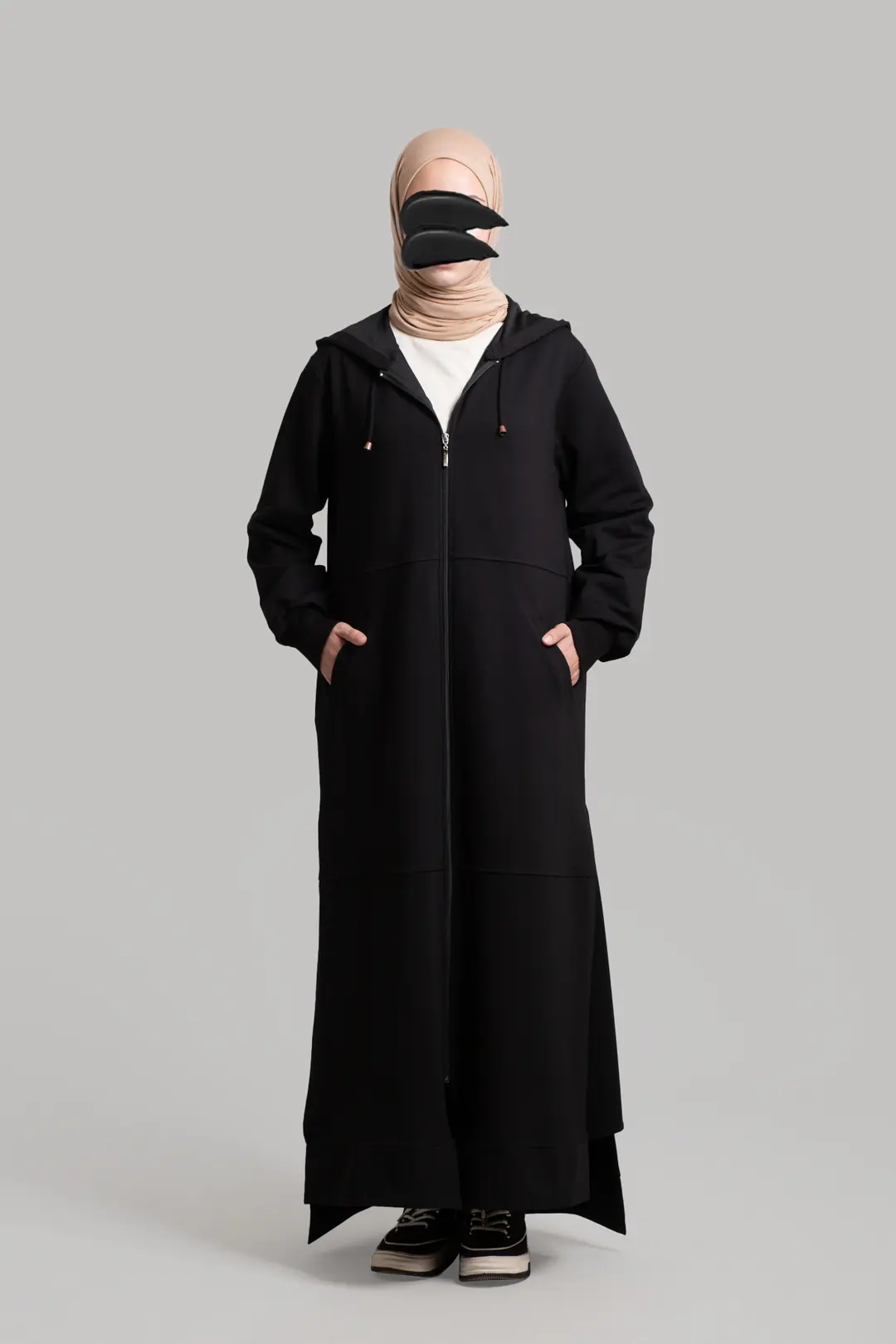 Zip-up Sport Jacket Black 5