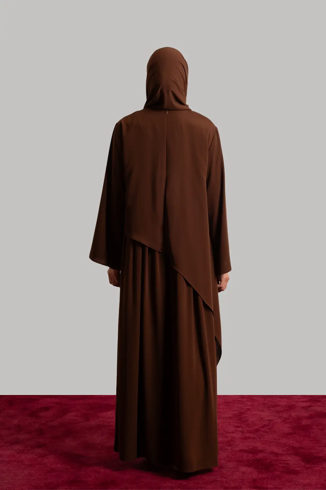 Hira Jile Two-Piece Set, Dark Brown 8
