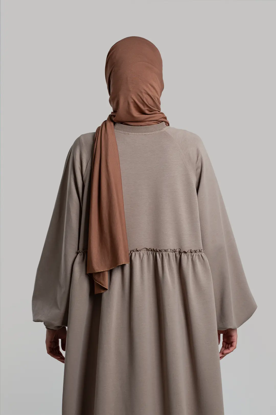 Oversize Sweat Elbise Vizon 3
