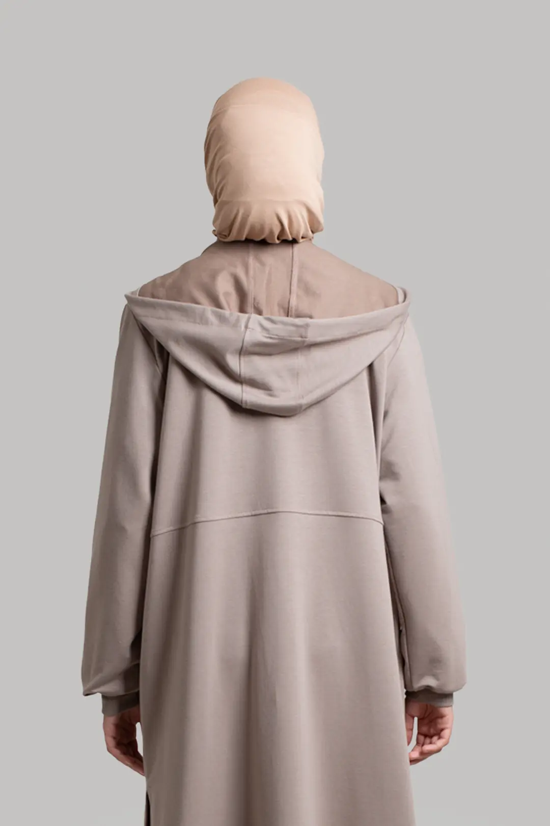 Zip-up Sport Jacket Mink 8