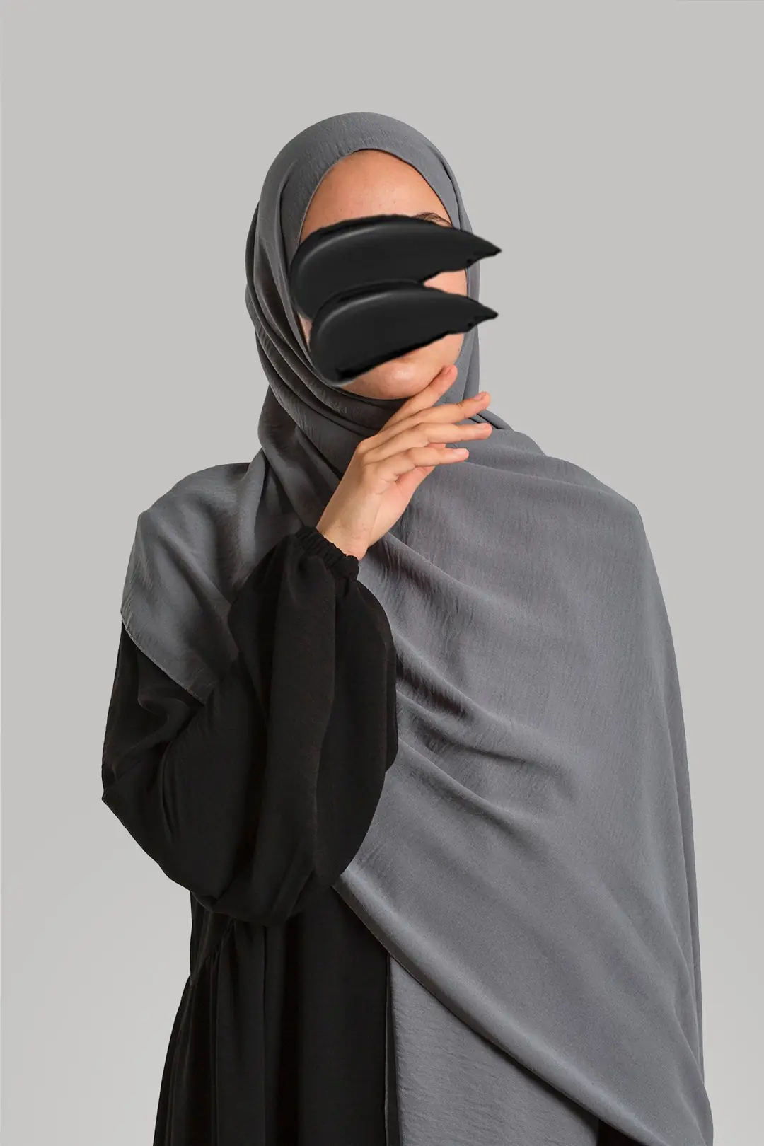 Black Ayrobin Dress with Yoke 4