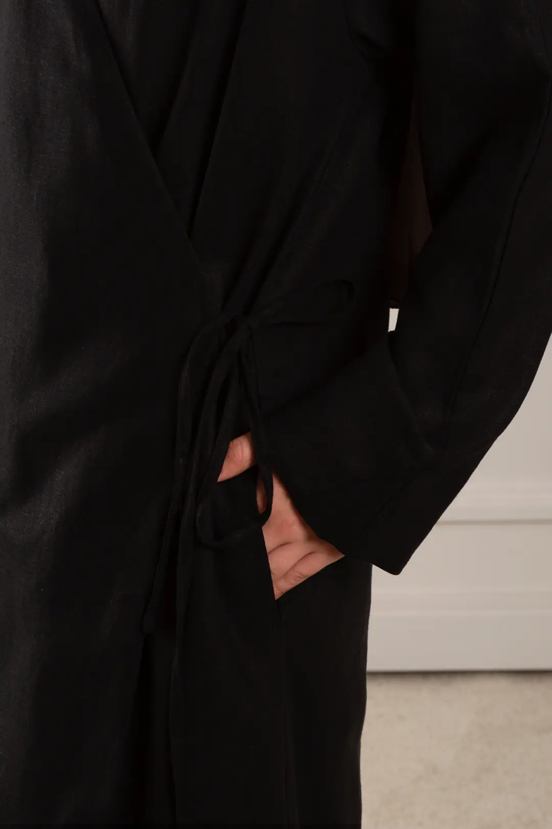 Keten Anvelop Abaya Siyah 4