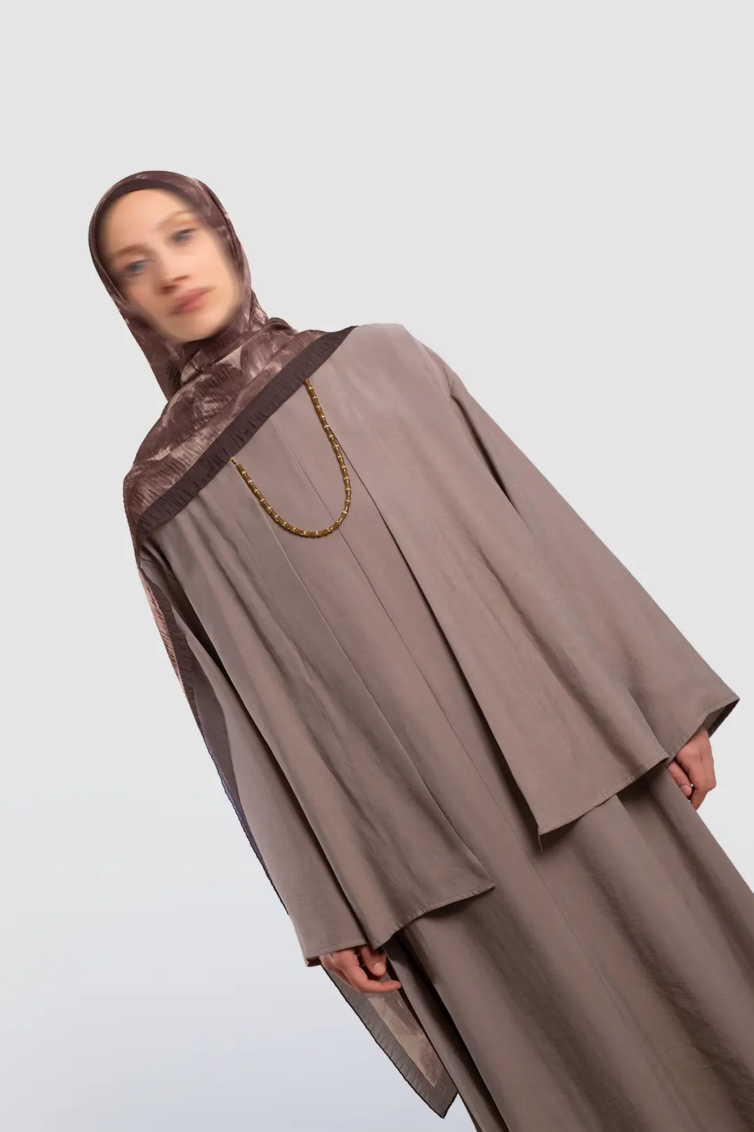 Modal Kimono Jile Elbise Takım Taş 3