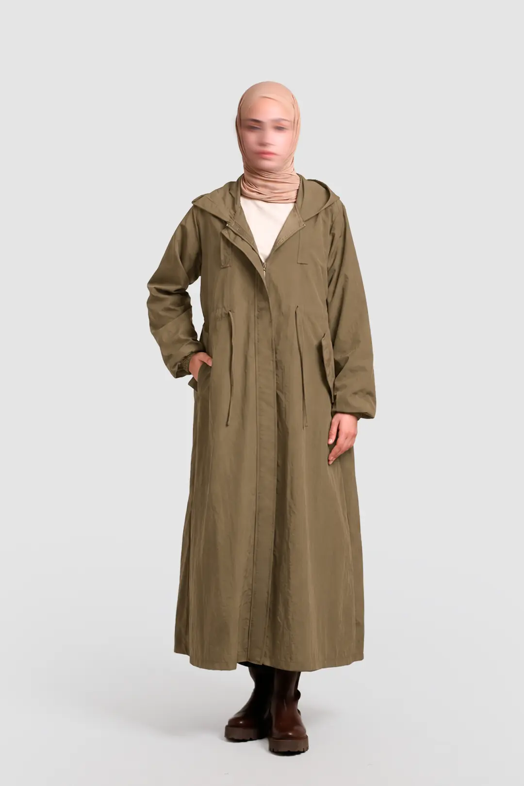 Raincoat Oil Green