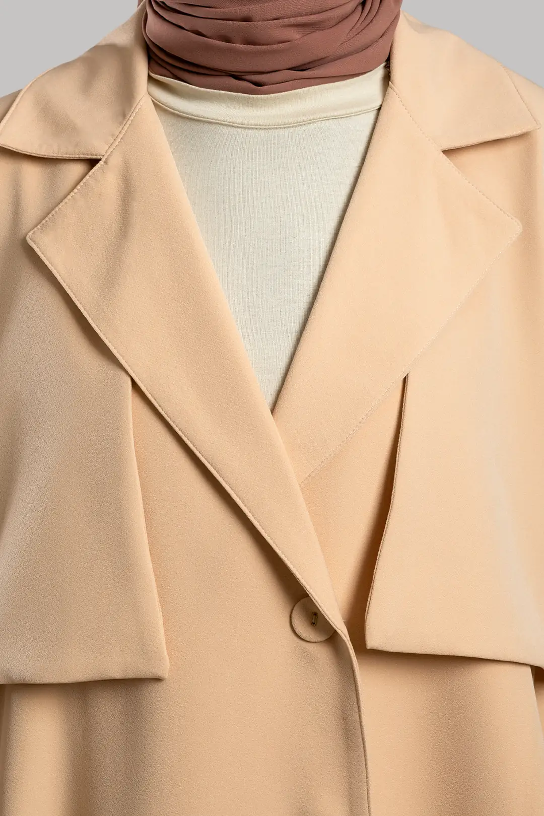 Trench Coat, Ferace, Stone 8