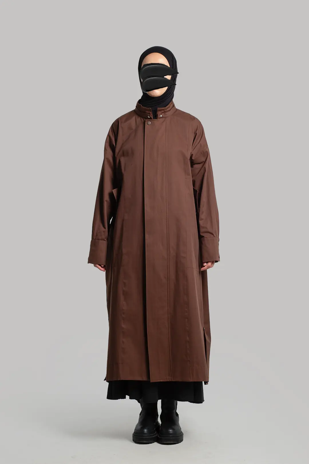 Parka Yağmurluk Acı Kahve 4