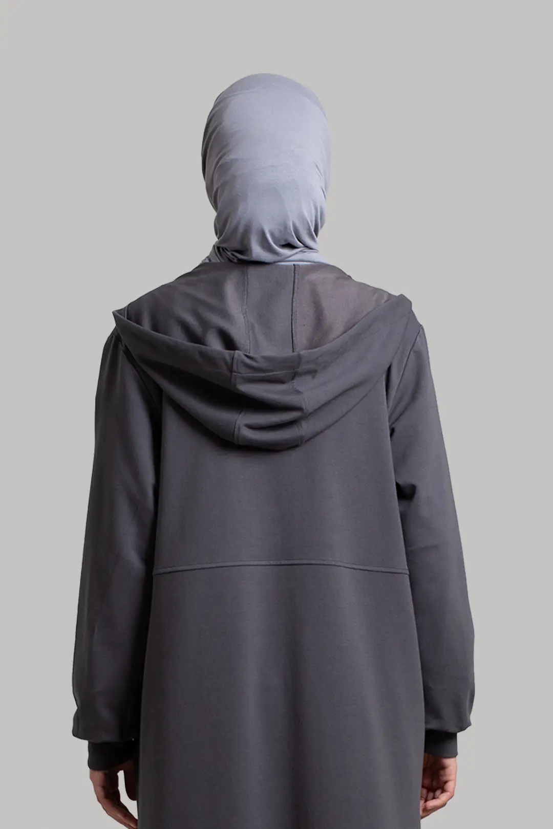Zip-up Sports Jacket Smoke Grey 7