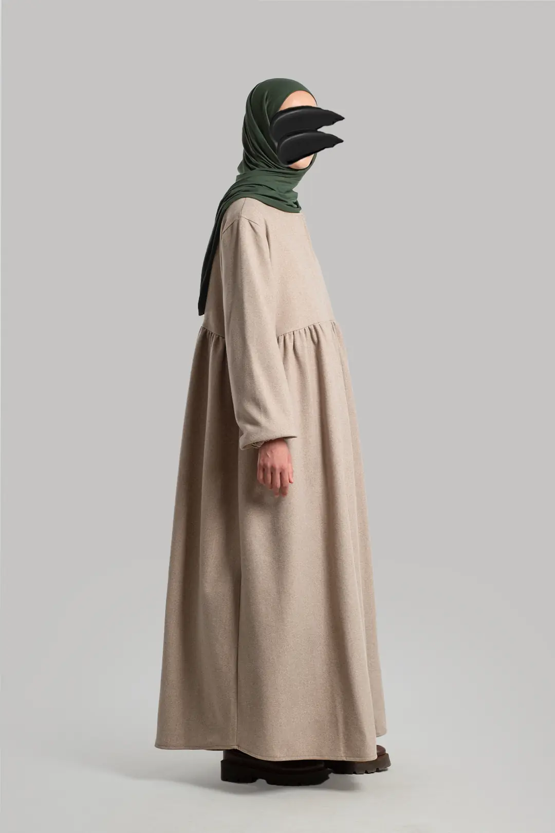 Hijab Kaşe Kaban Taş 4