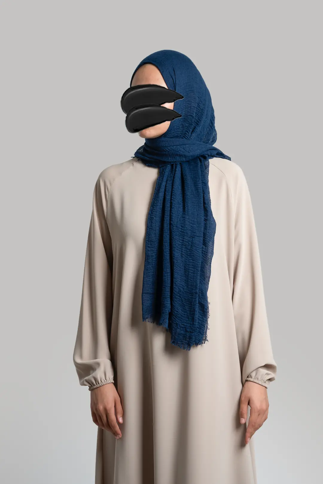 Narrow Crinkle Shawl 3