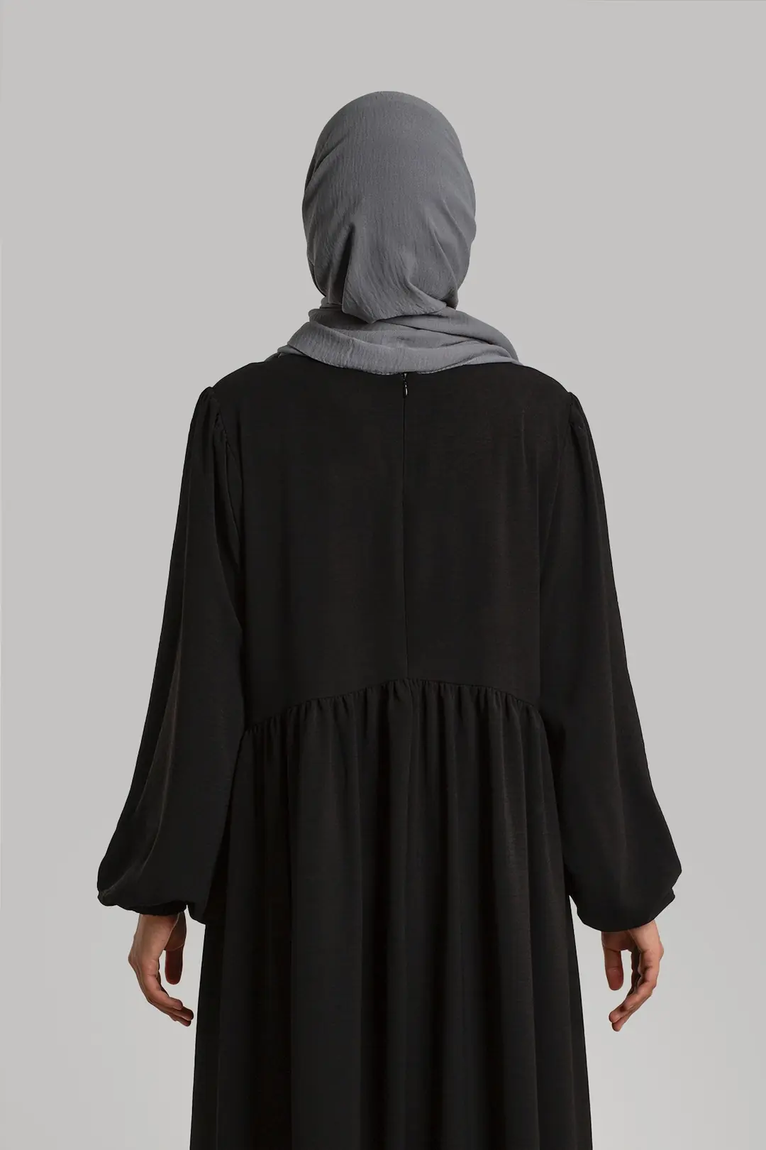Black Ayrobin Dress with Yoke 6