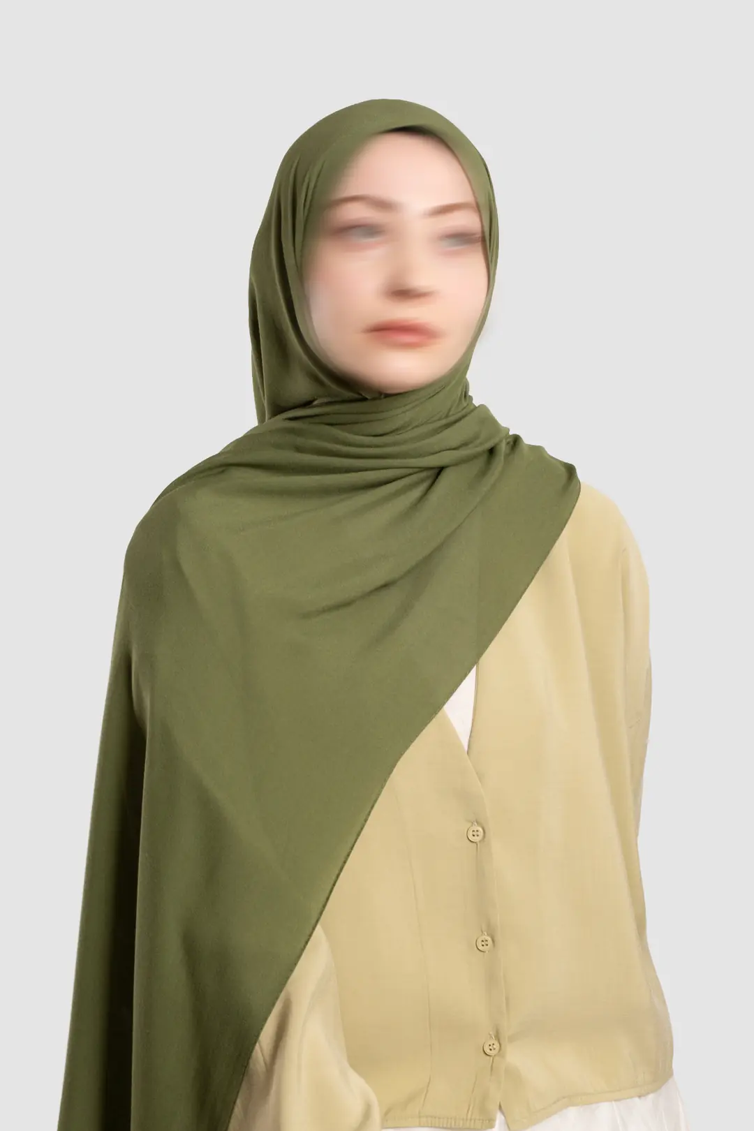 Soft Viskon Şal Misket Limon 5