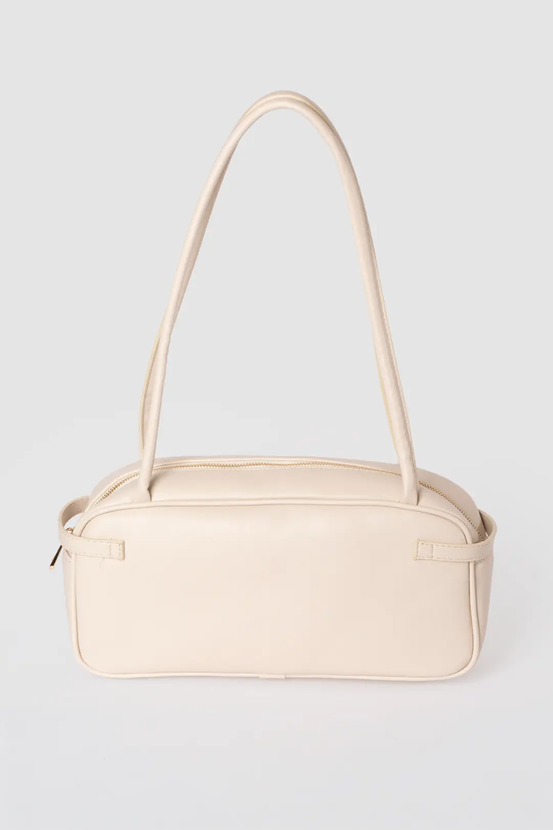 Baguette Leather Shoulder Bag with Stone 3