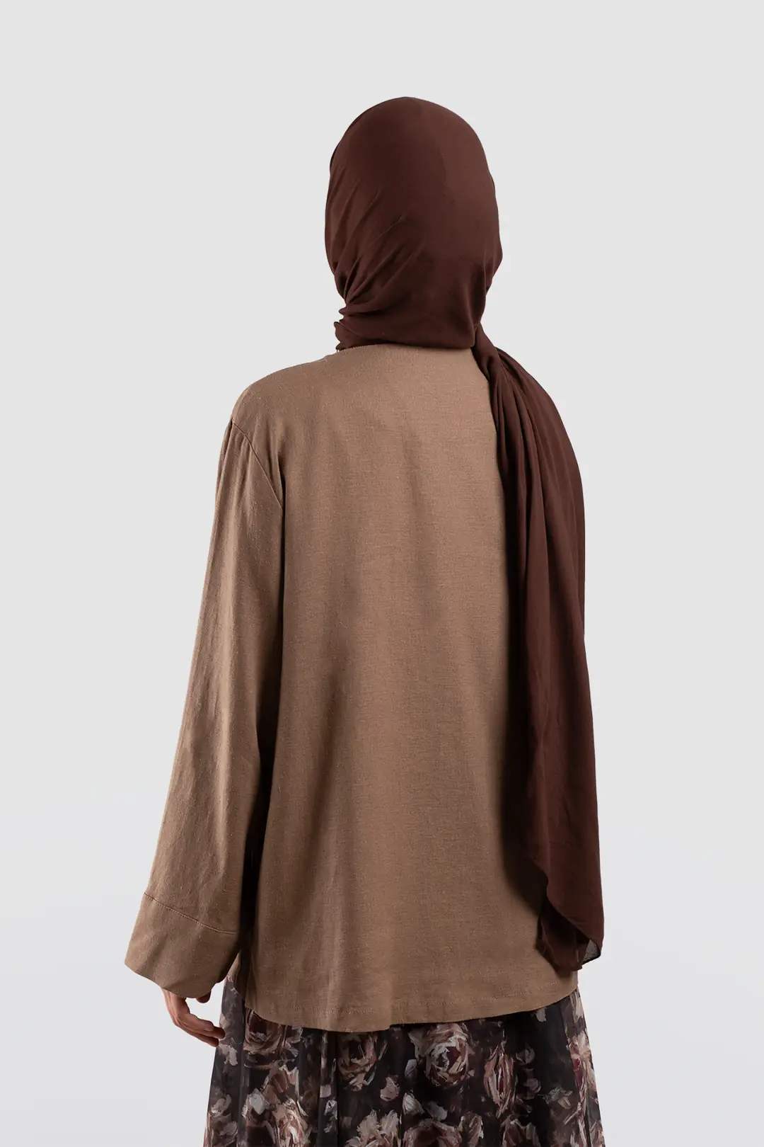 Birit Detaylı Kimono Ceket Kahve 7