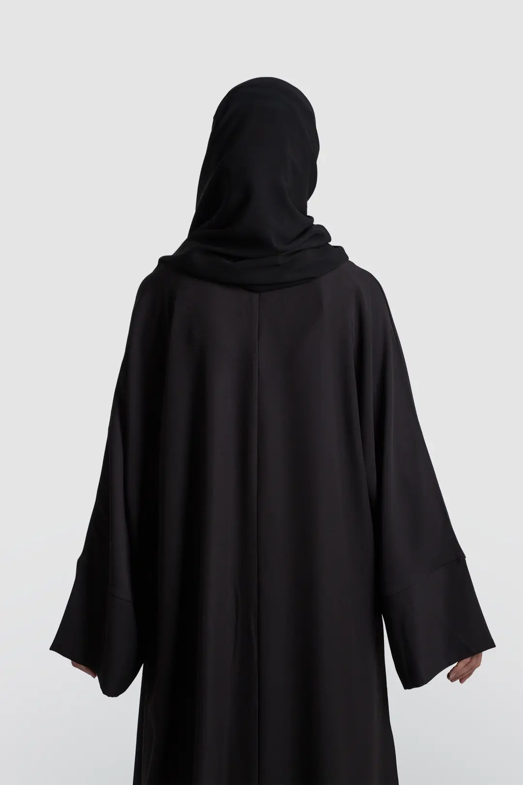 Sofya Krep Dökümlü Tunik Siyah 4