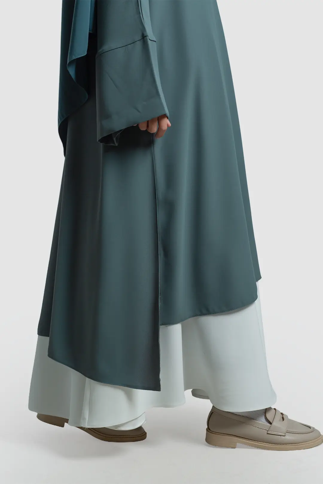 Sofya Krep Dökümlü Tunik Mint 9