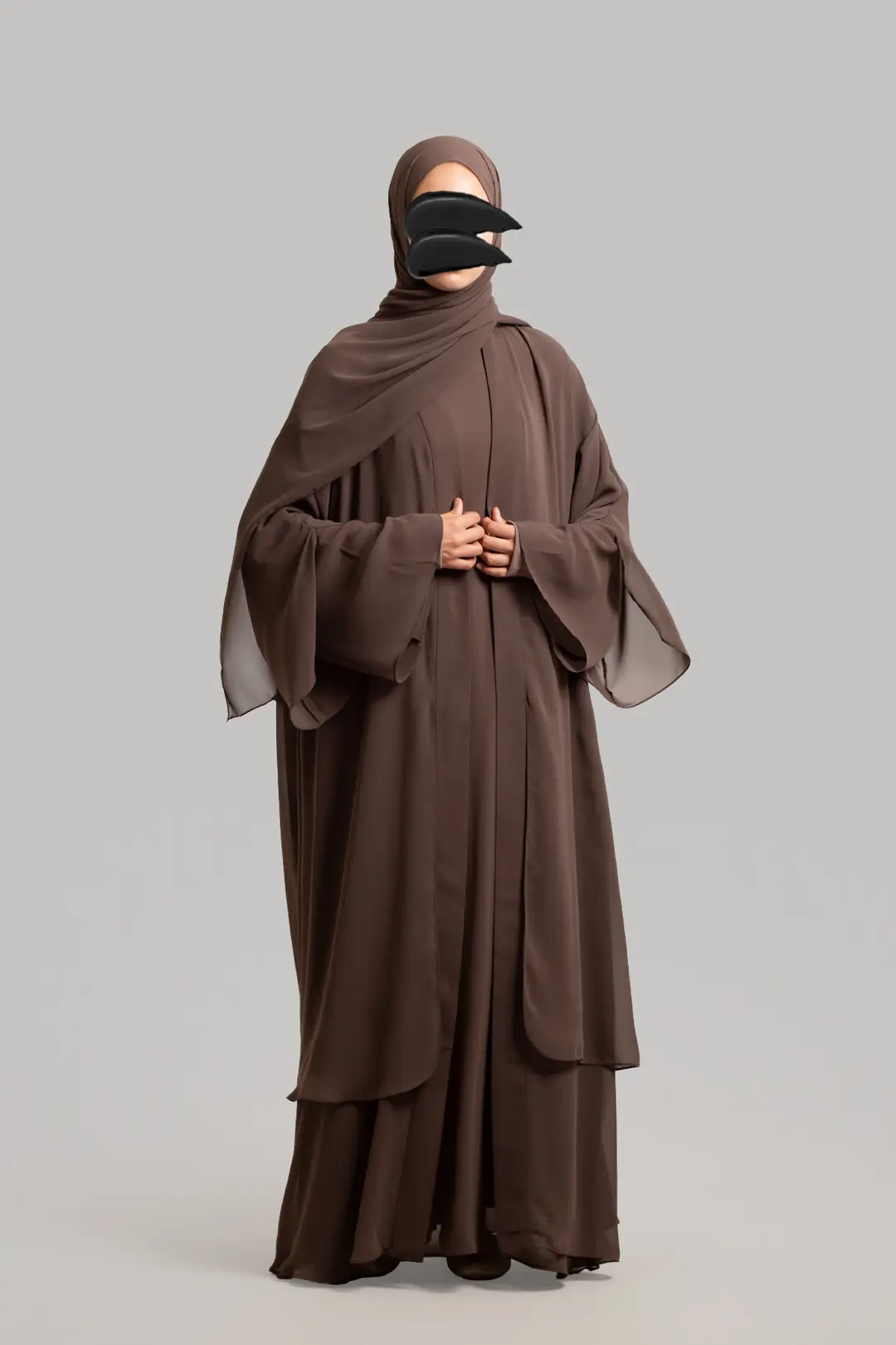 Dubai Abaya Takım Duman 3