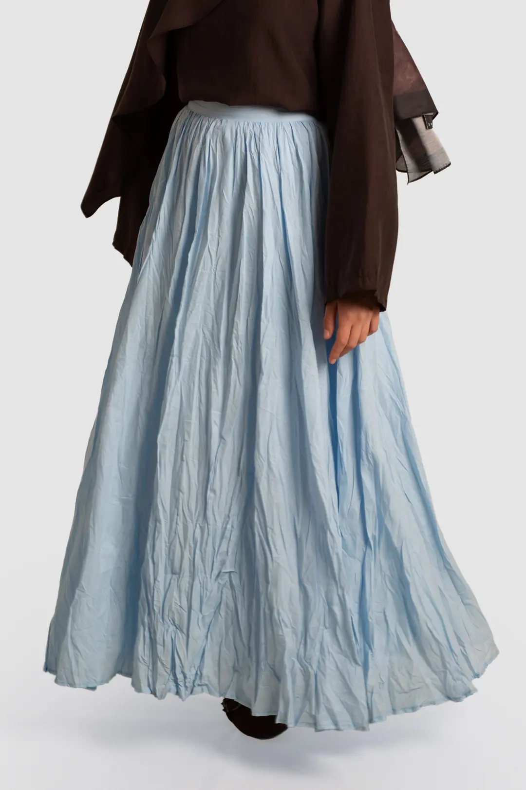 Voile Crash Skirt Baby Blue 5