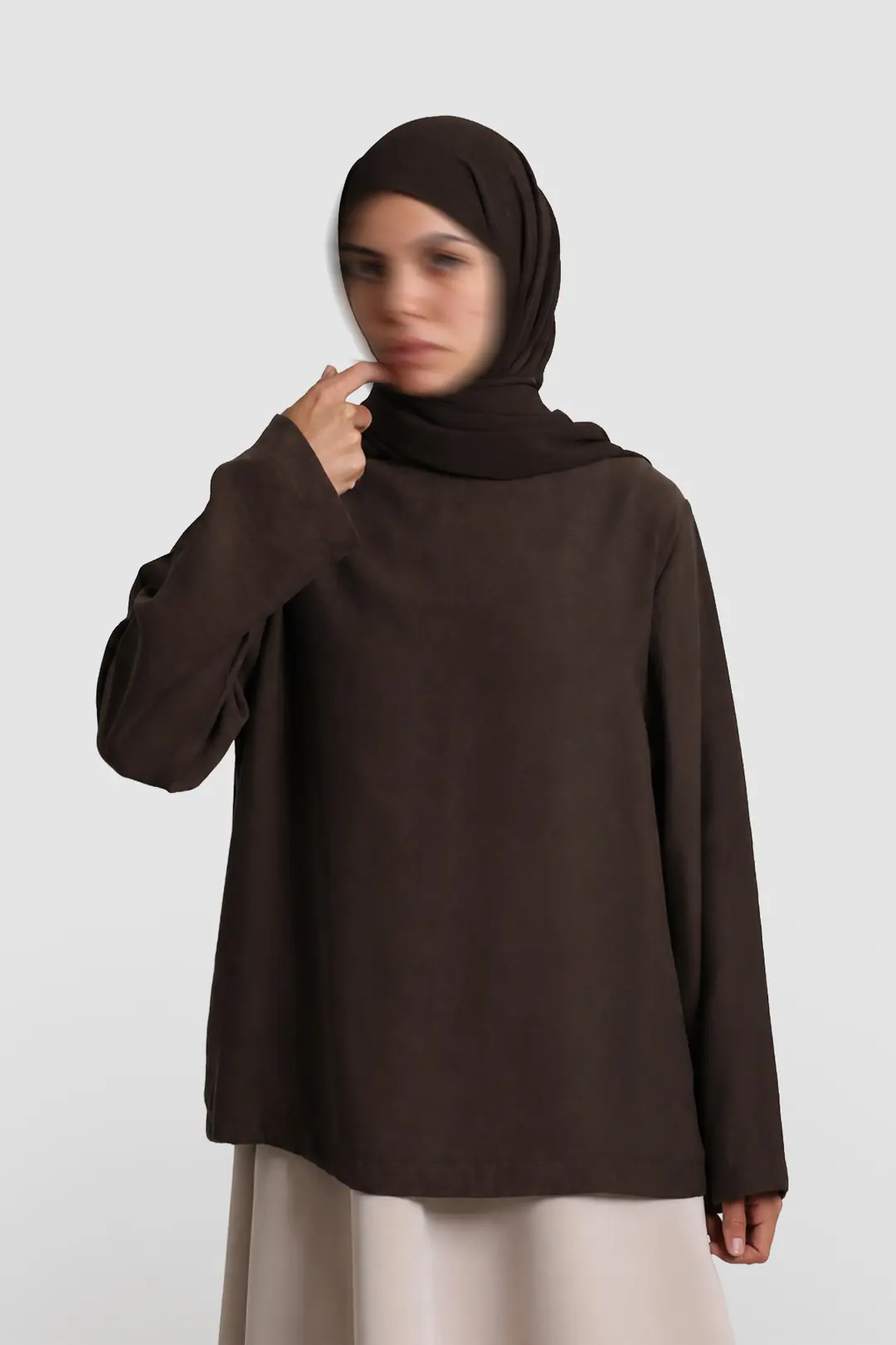 Modal Bluz Acı Kahve 6