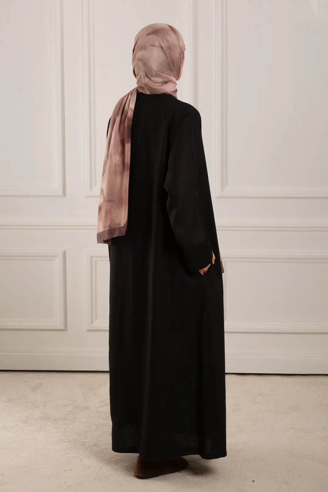 Keten Anvelop Abaya Siyah 6