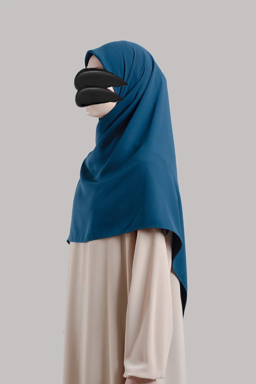Medina Silk Scarf Indigo 4