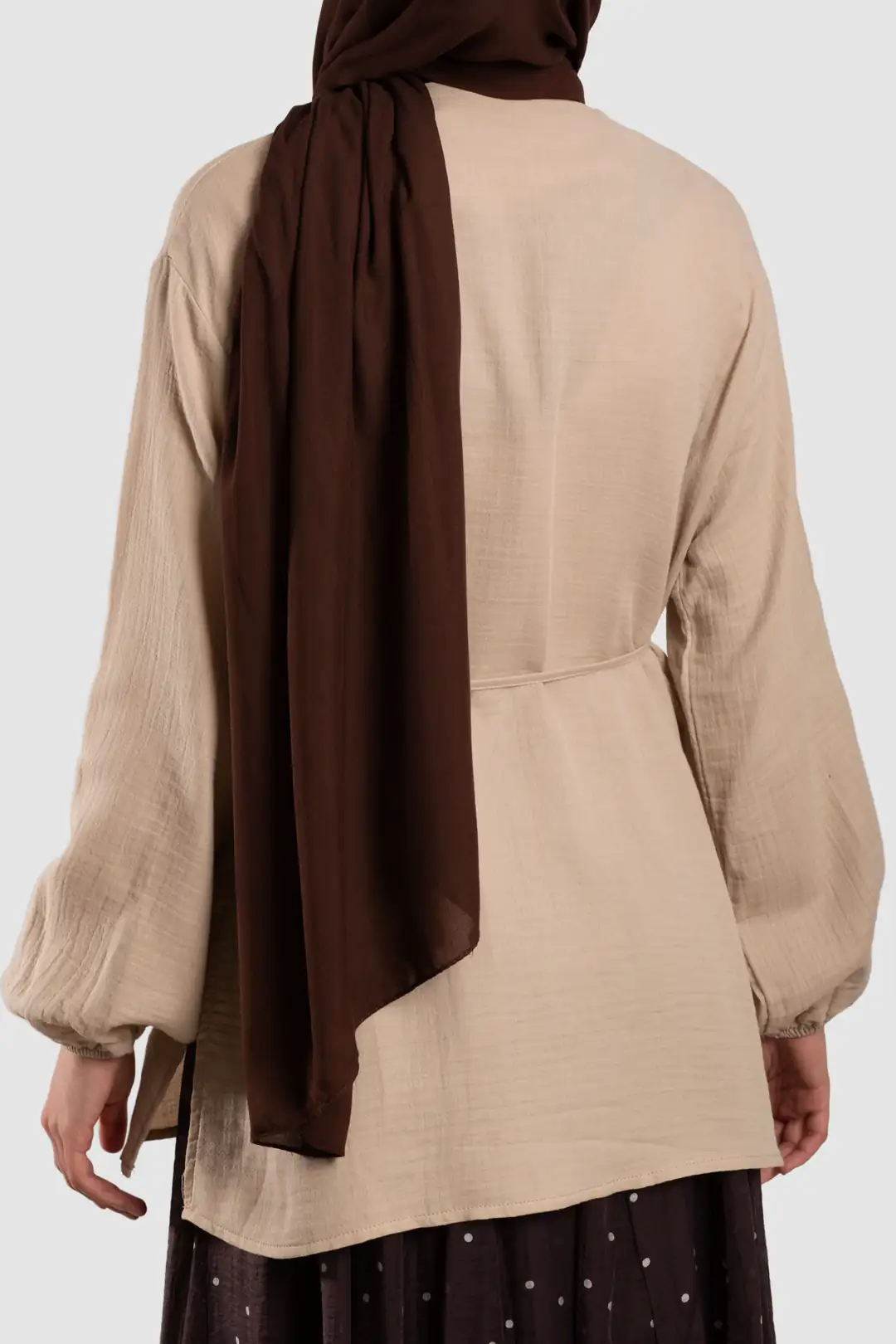 Ribbed Muslin Shirt with Stone Embellishments 3
