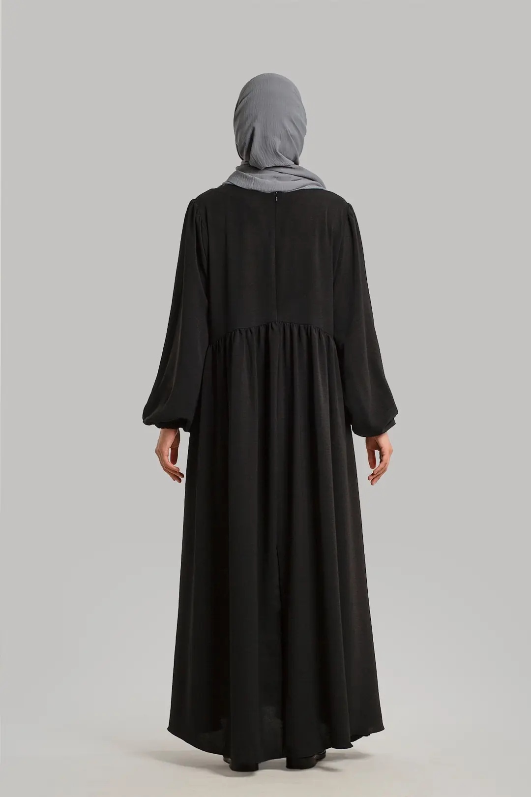 Black Ayrobin Dress with Yoke 7