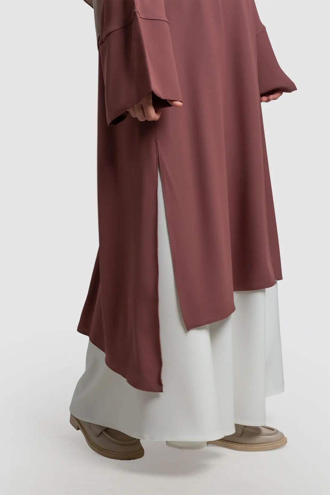Sofya Krep Dökümlü Tunik Rose 7