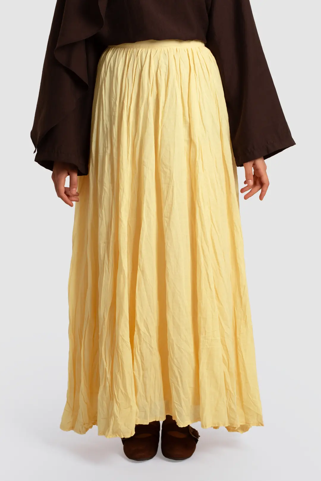Voile Crash Skirt Butter 4