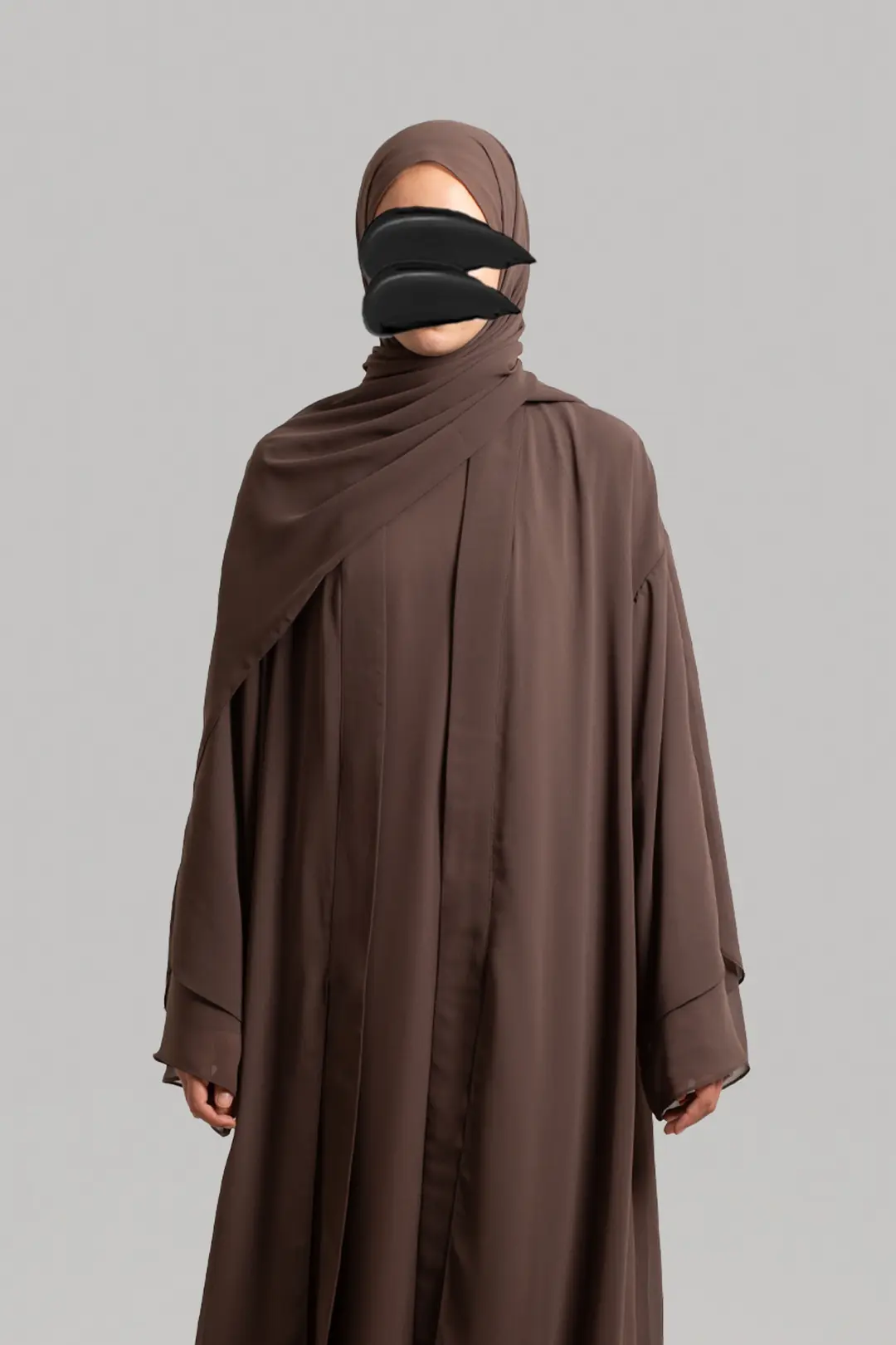 Dubai Abaya Takım Duman 6