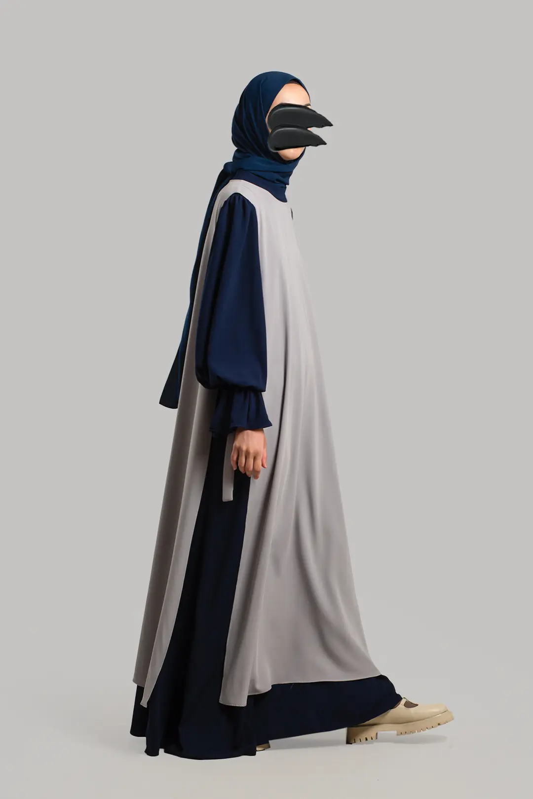 Medina Vest Suit Navy Blue 7