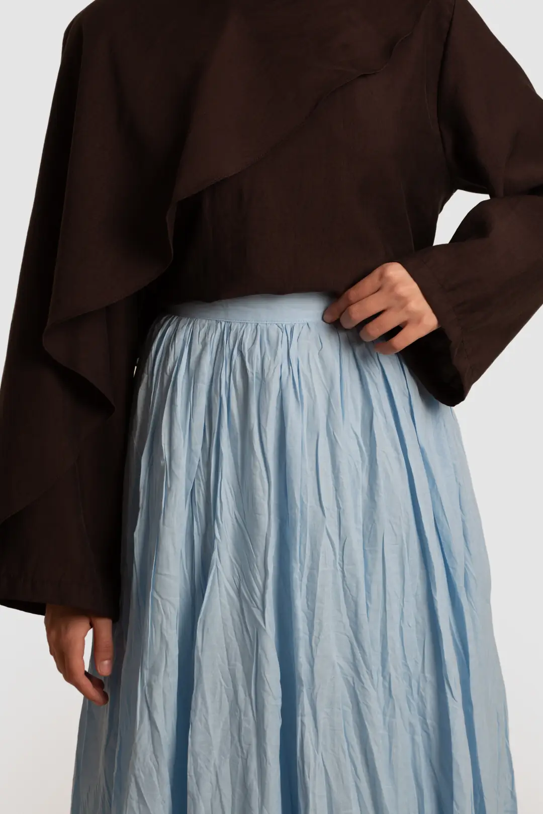 Voile Crash Skirt Baby Blue 3